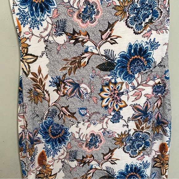 RACHEL Rachel Roy Off The Shoulder Strapless Midi Floral A-Line Dress Medium - Picture 6 of 16